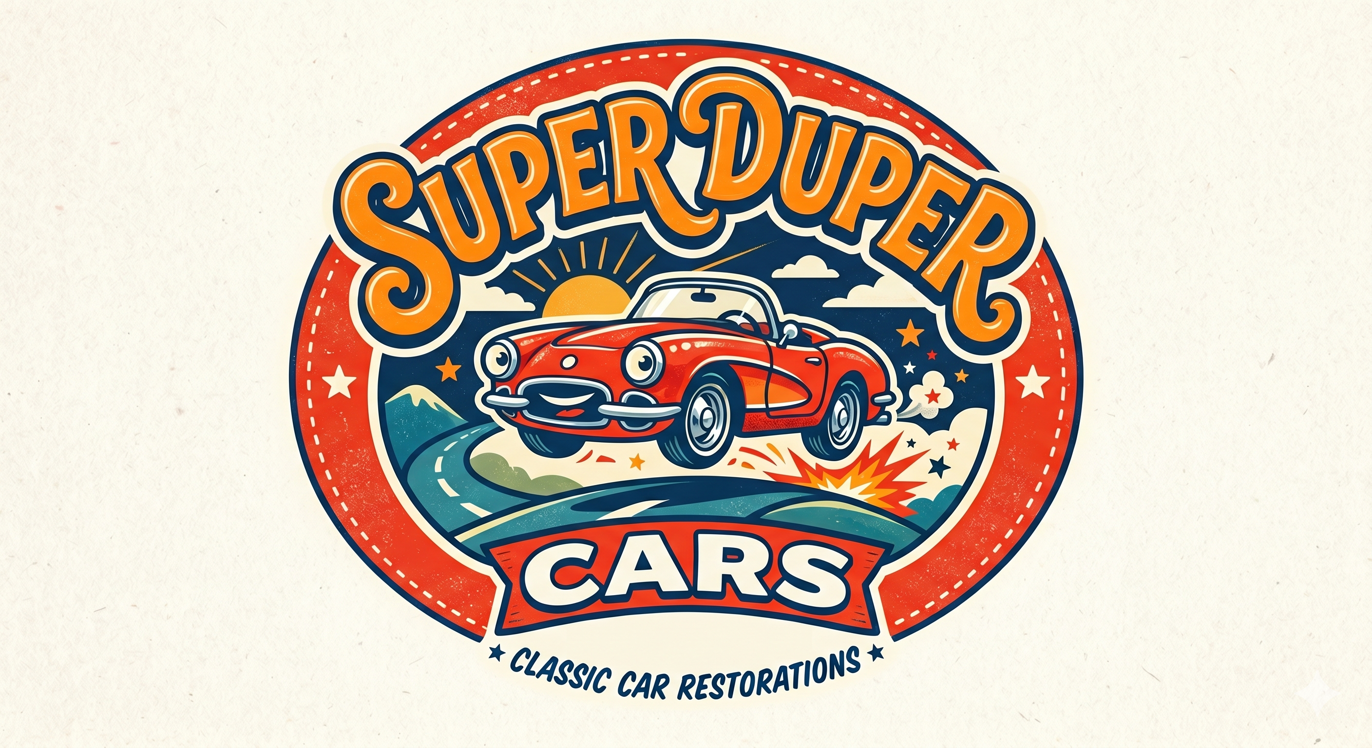 Super Duper Cars Logo